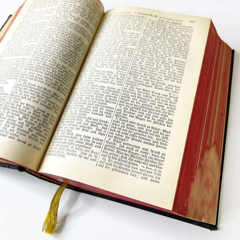 Vintage‎ Die Heilige Schrift 1951 German Language Compact Bible Martin Luther's